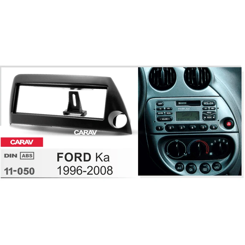 Радиоприемник 1Din для FORD Ka 1996-2008 установочный комплект левого колеса стереопанель