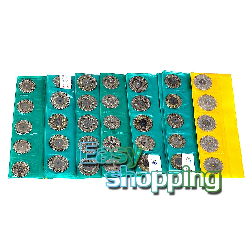 30 шт. стоматологический алмазный шлифовальный диск вращающийся инструмент