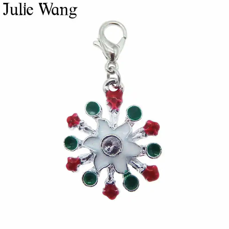 6 шт. эмалированный брелок для ключей Julie Wang|Брелоки| |