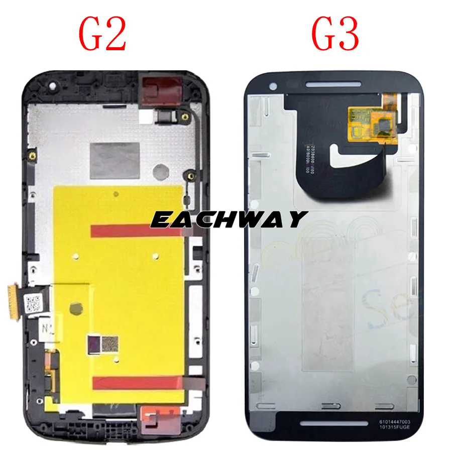 ЖК-дисплей для Motorola G2 Moto G3 Дисплей G 3rd Gen ЖК-дисплей XT1544 XT1550 XT1540 XT1541 XT1543 Сенсорный экран планшета G 2nd XT106