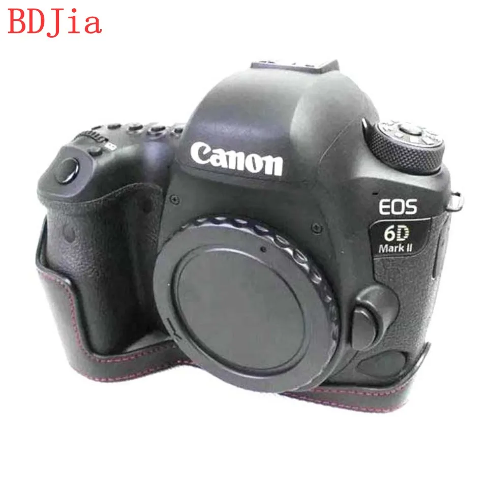 Новинка 2019 сумка для камеры чехол Canon 6D2 6DII 6D Mark II комплект из искусственной кожи с