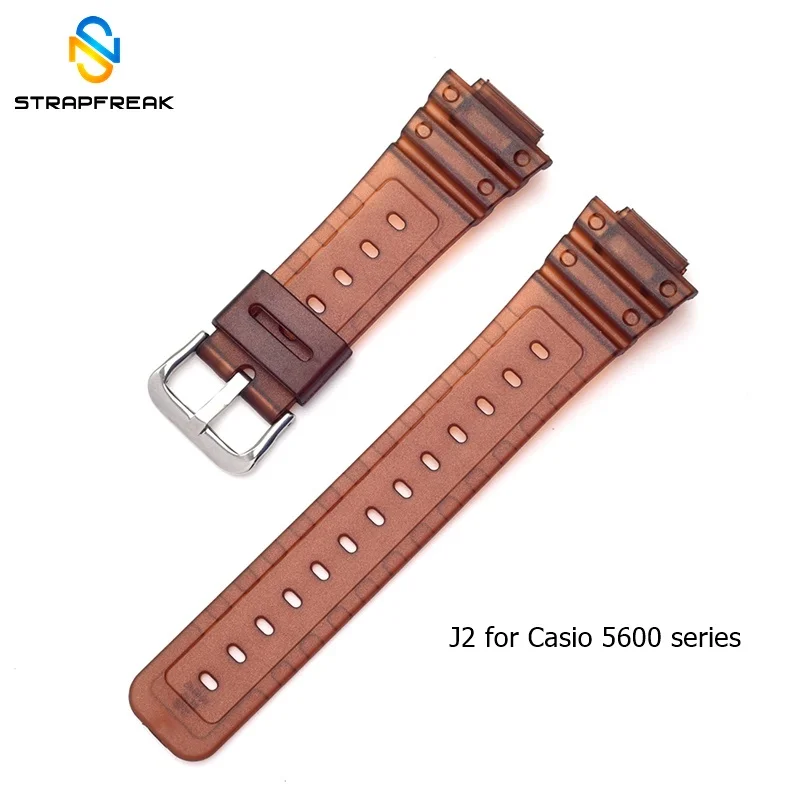 Силиконовый ремешок для часов для объектива с оптическими зумом Casio 9052/5600/6900 серии резинок Для мужчин спортивные дайвинг ремень для объектива с оптическими зумом Casio наручные часы Красочные пояса