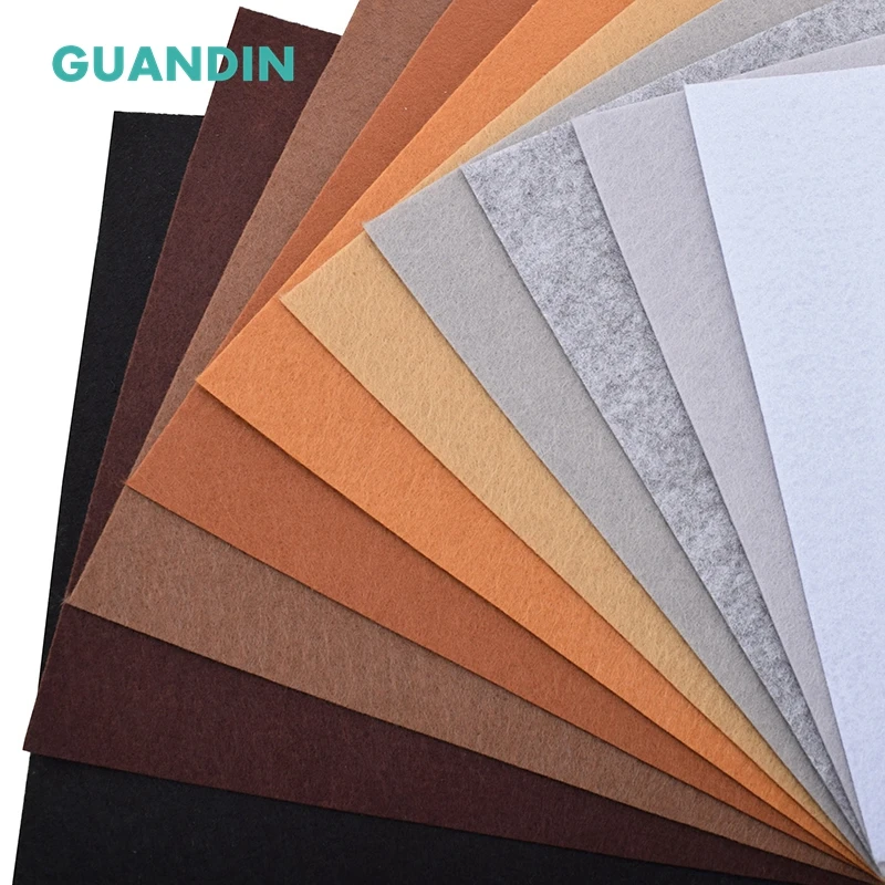 GuanDin 40 шт. в 1 упаковке смешанный однотонный цвет полиэфирная Нетканая войлочная