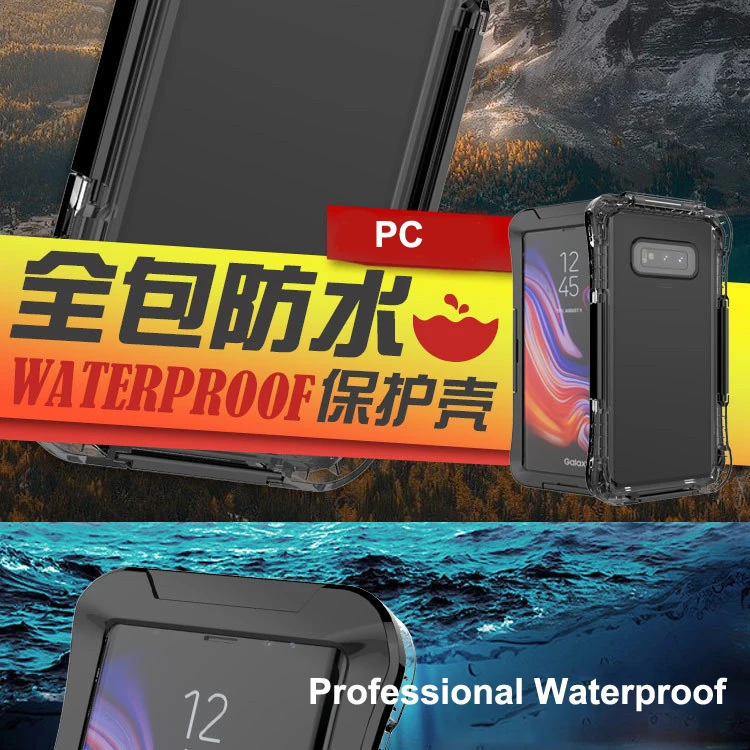 IP68 Водонепроницаемый чехол для samsung Galaxy S10 Plus S10e S8 Note 10 9 S7 edge, водостойкий Чехол для дайвинга, прозрачный противоударный чехол 360