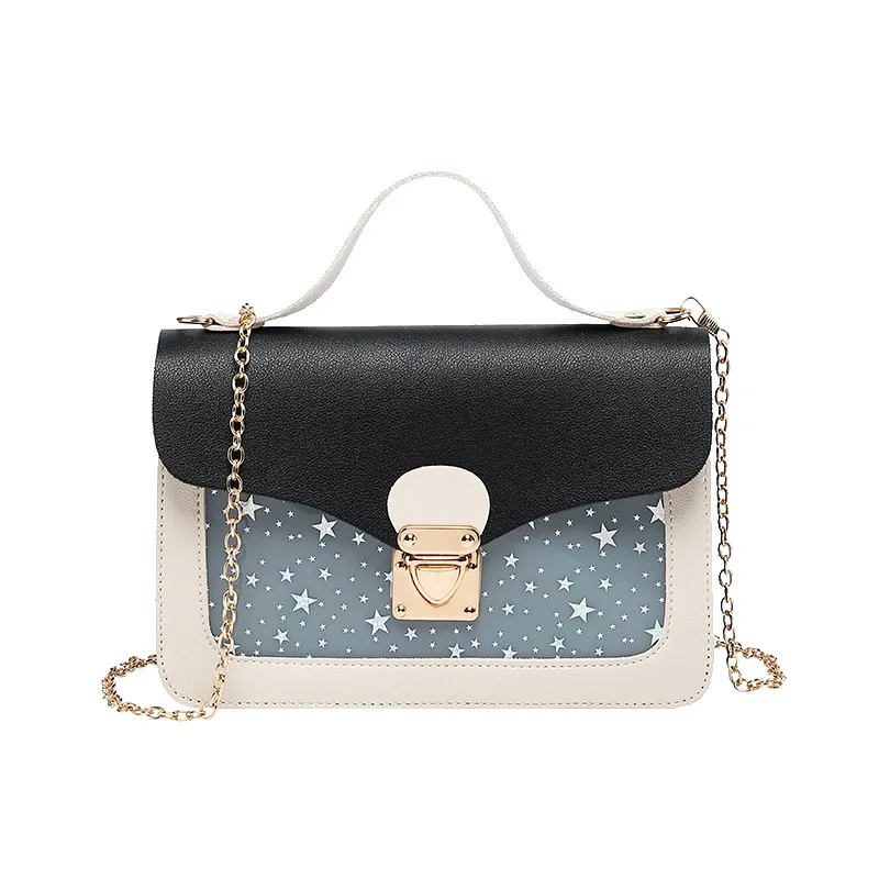 Модная современная женская сумка-слинг через плечо со звездами 2019 роскошная