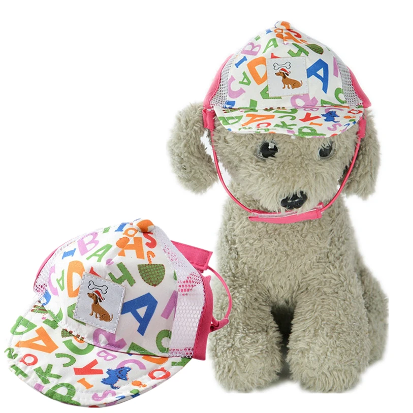 Буквы мелких домашних животных Кепки шляпа с рисунком собачки и котика повязка