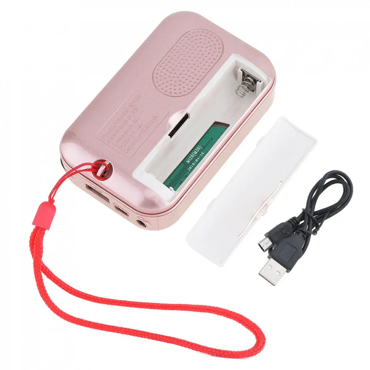 E55 Портативный радио мини аудио карта Динамик FM USB TF карты MP3 музыкальный плеер с 3 5