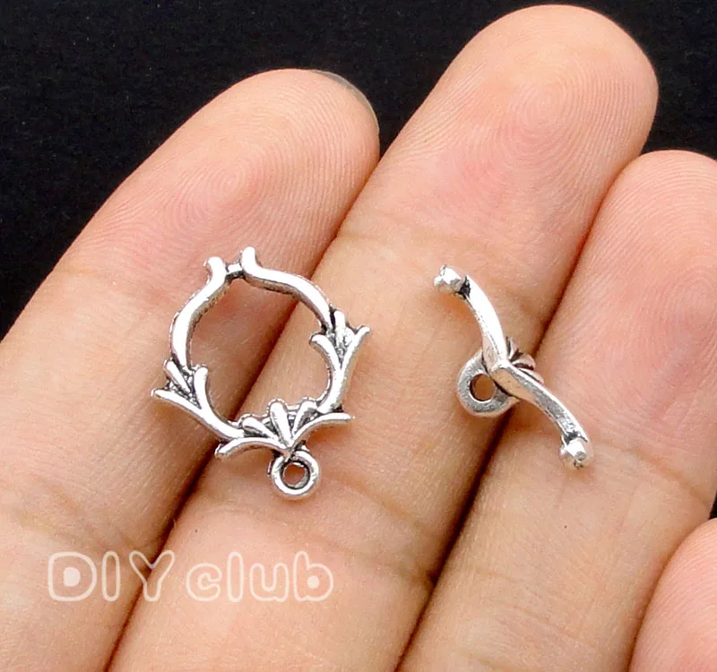 60 комплектов -- Антикварные Серебряные наборы с застежкой | Украшения и