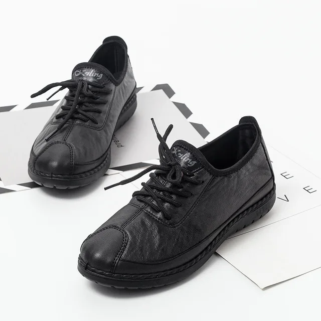 Дышащие женские модные шнурки на шнуровке плимсоллы прогулки Sapatos Mujer De Zapatos обувь