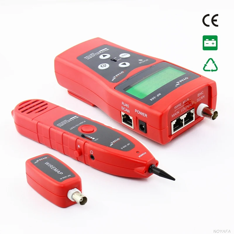 NOYAFA NF 308 LAN Сетевой кабель тестер телефонный провод трекер для Cat5e Cat6e RJ45