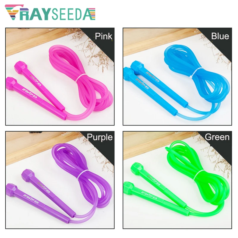

Rayseeda 3M Women Fitness Jump Rope Anti-Slip Adjustable Skipping Rope For Kids Ladies Jump Play Sports Exercise Gym Accessories