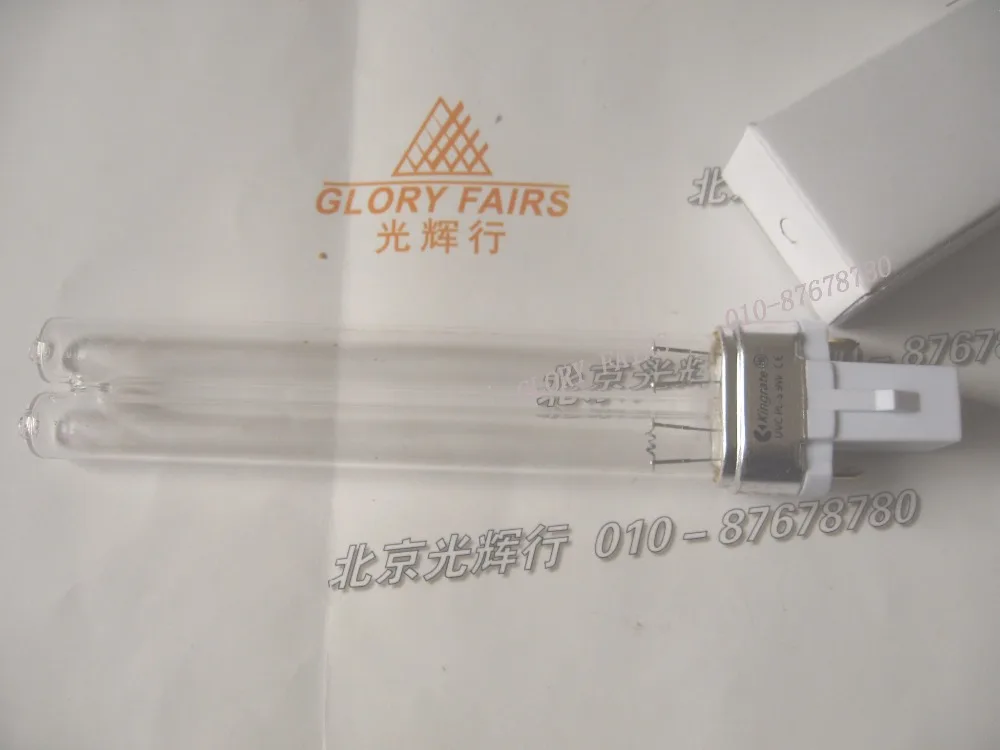 Kingrate UV 9W бактерицидная лампа C 253.7nm 254nm стерилизатор очистки воды и воздуха 9 Вт UVC H