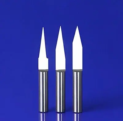 1 шт. 10 градусов 3 175*0 2 мм нож с плоским дном CNC резцы для фрезы Резак по дереву