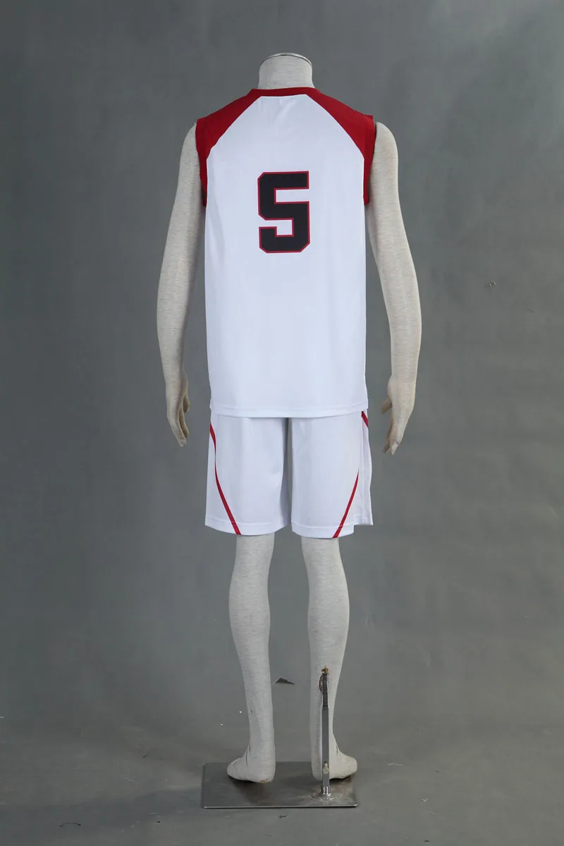 Популярная игра COS из последней игры/Kuroko no Basuke Aomine Daiki NO.5/NO.6 косплей костюм топ