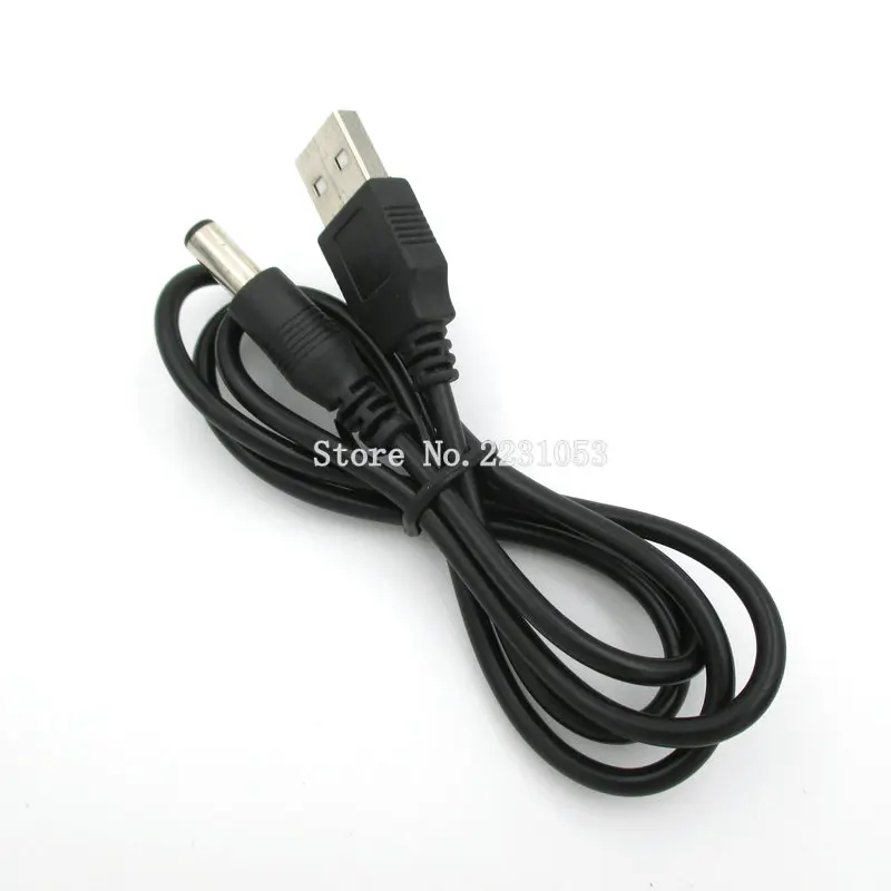 USB штекер 5,5 мм/2,1 мм 5,5*2,1 DC бочонок Джек Силовой Кабель AC штекер передачи разъем зарядное устройство интерфейс конвертер