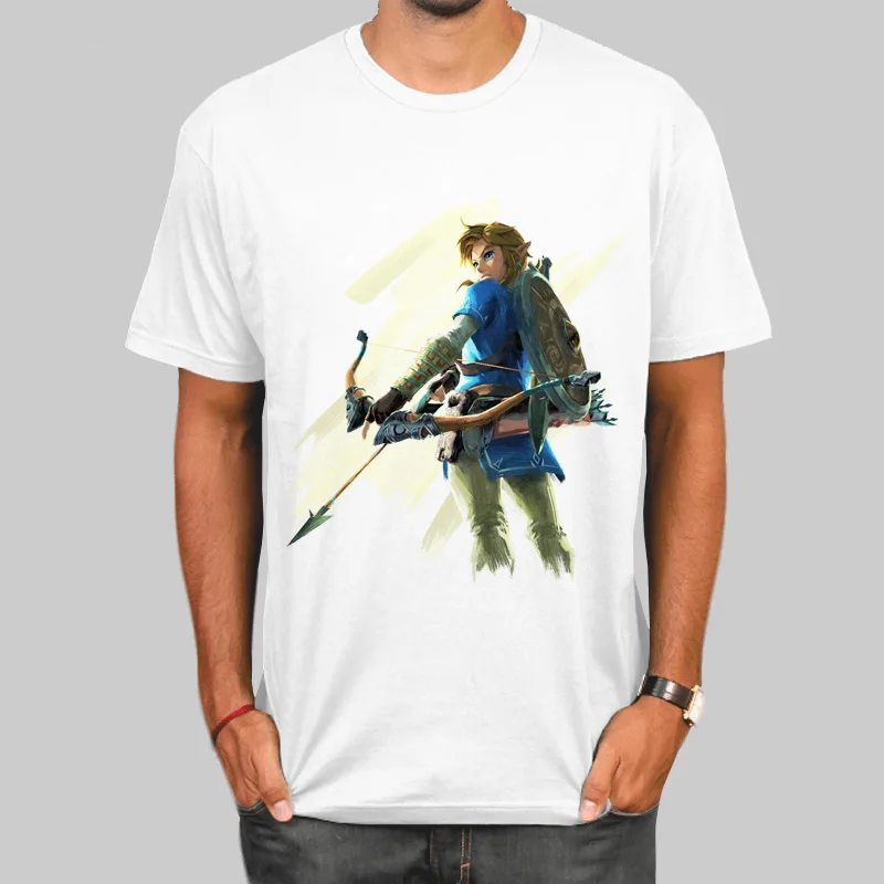 Новая футболка для мужчин легенда о Зельде Мужская triforce хит продаж Triforce Skyward Sword