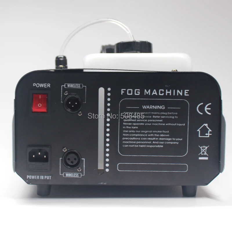 Горячая Распродажа дистанционное управление супер 1500 Вт дымовая машина dj