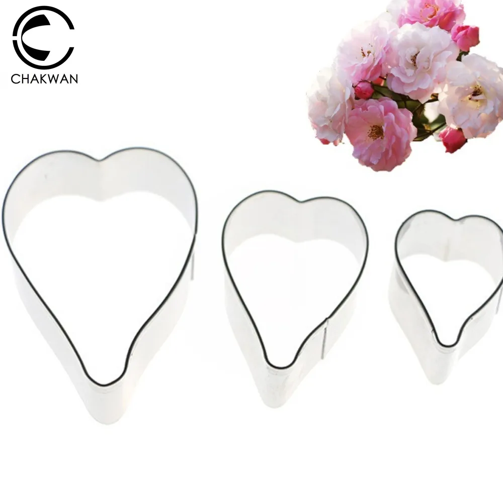 3 шт./компл. Роза мультифлора Цветочная Форма для кексов форма помадки