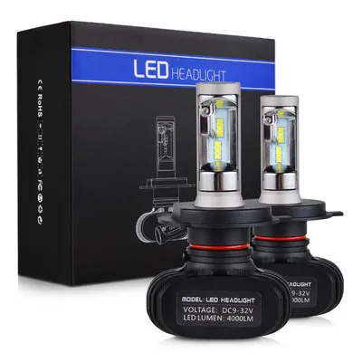 S1 H4 led H7 H11 Led H1 Автомобильная фара 50 Вт 8000LM 6000K 9005 HB3 9006 HB4 лампа все в одном CSP |