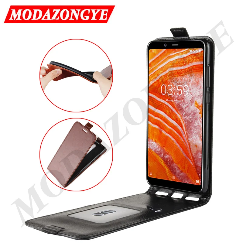 Чехол для NOKIA 3 1 PLUS чехол Nokia телефона из искусственной кожи TA-1118 TA-1104 Nokia3.1 Plus с