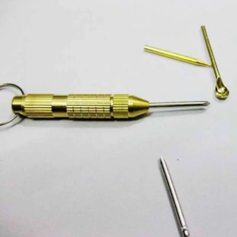 Portable 4-in-1 multi tool set cross screwdriver toothpick ear pick pin with key chain Multifunction Small Hand Tools | Мебель