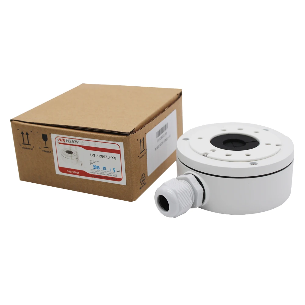 Hikvision CCTV кронштейн DS-1280ZJ-XS алюминиевый сплав Juction коробка для пуля камера DS-2CD1021-I DS-2CD1041-I