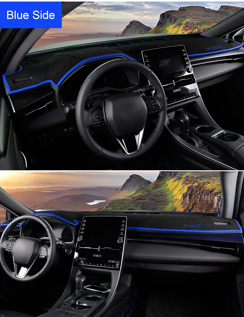Для Toyota Avalon LHD Автомобильный Чехол на приборную панель, коврики, Избегайте, светильник, защита от солнца, ковры, анти-УФ чехол, аксессуары для интерьера