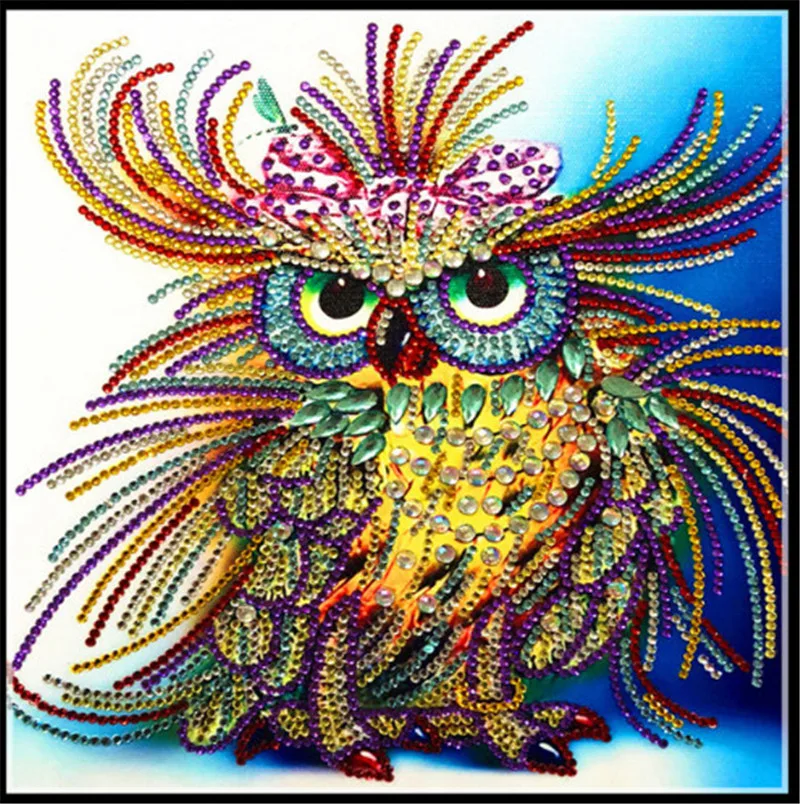 Алмазная живопись особой формы животное сова Сделай Сам 5d алмазная вышивка