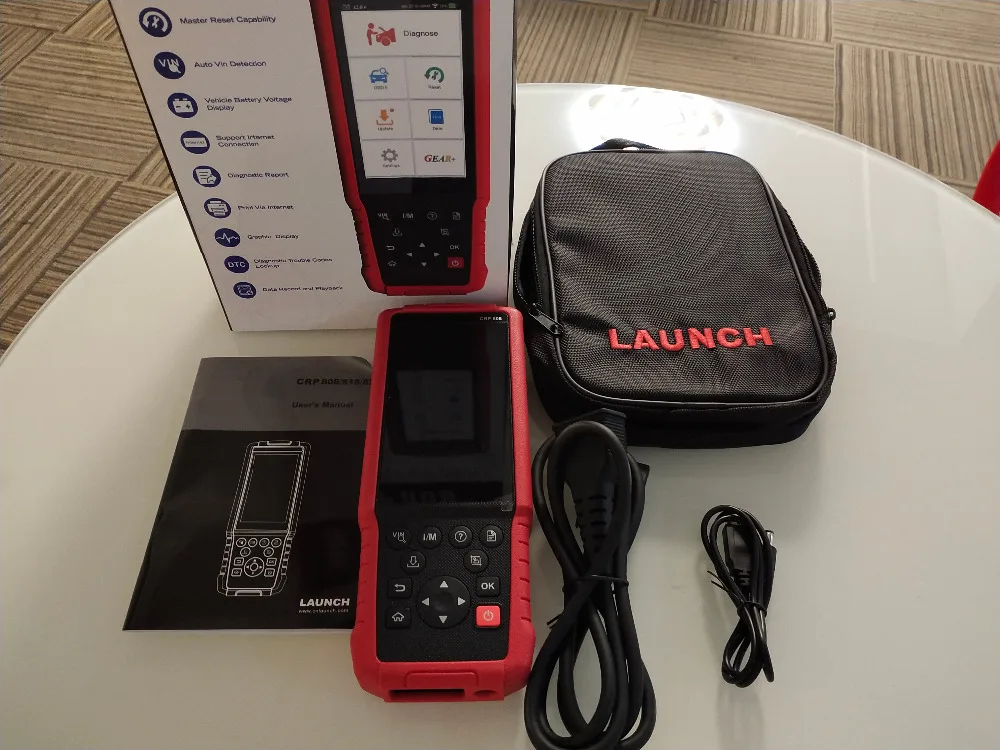 LAUNCH X431 CRP 808 полная система диагностики OBD сканер эксклюзивные настройки для большинства автомобилей заменены Easydiag 3,0