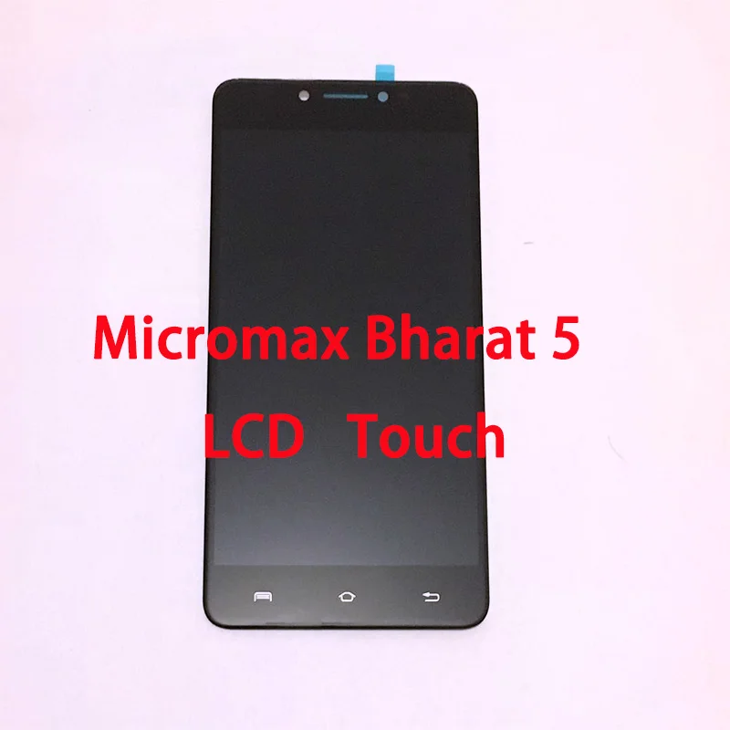 RYKKZ для Micromax Canvas Bharat 5 ЖК дисплей с кодирующий преобразователь сенсорного экрана в