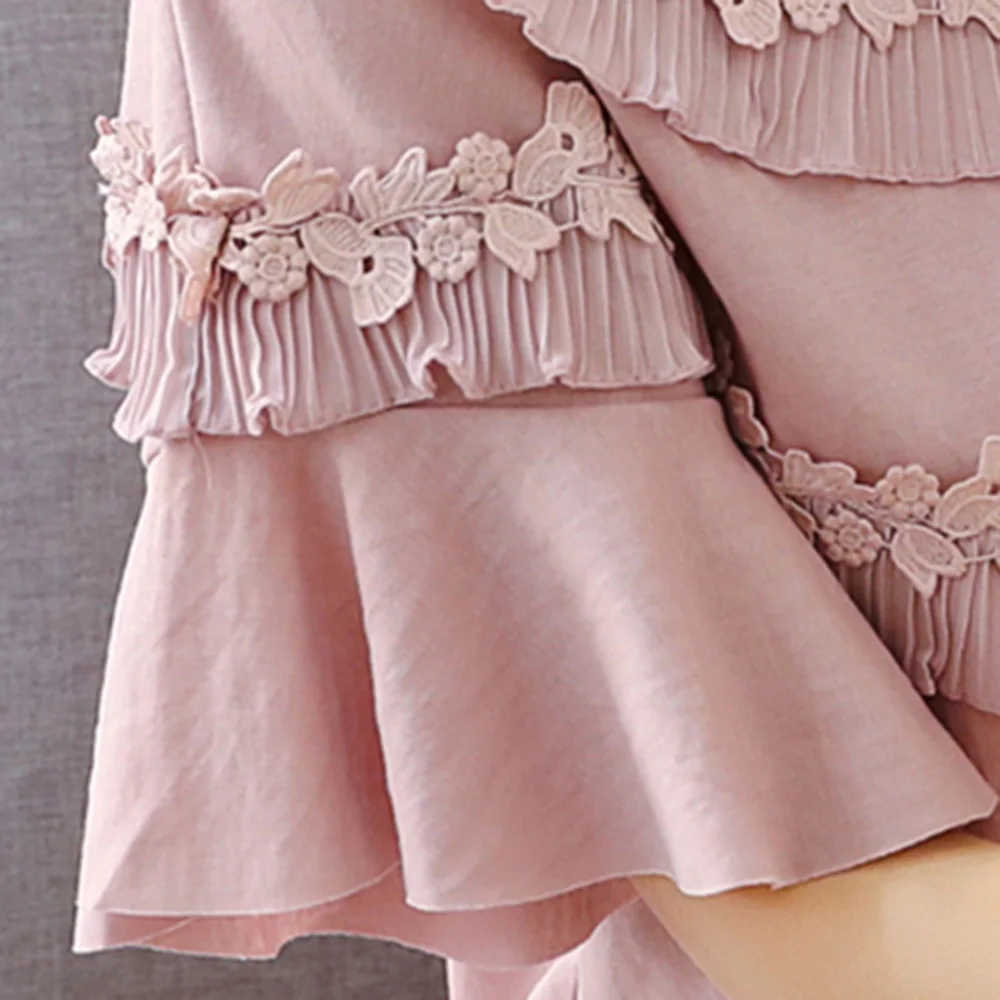 SESOAF/женская одежда на одно плечо в Корейском стиле абрикосового цвета лето 2018 г.