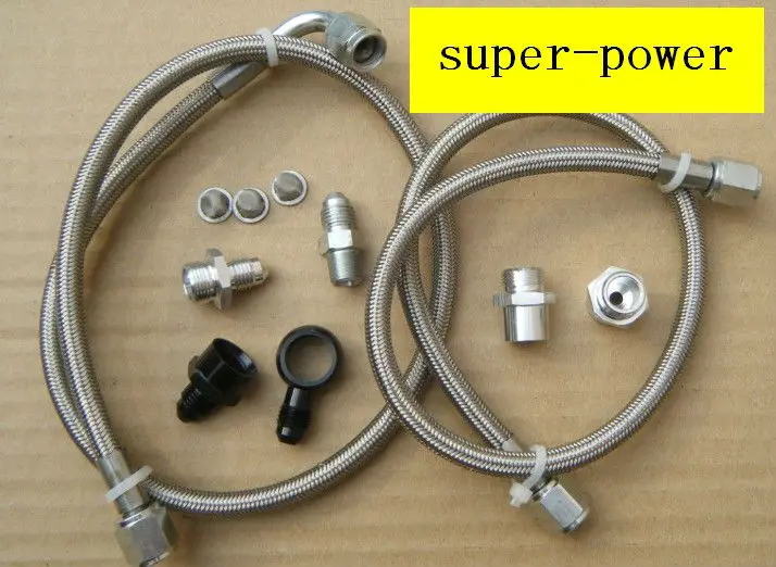 Комплект подачи турбо масла an4 4an для garret turbo|oil kit|fuel railturbo oil kit |