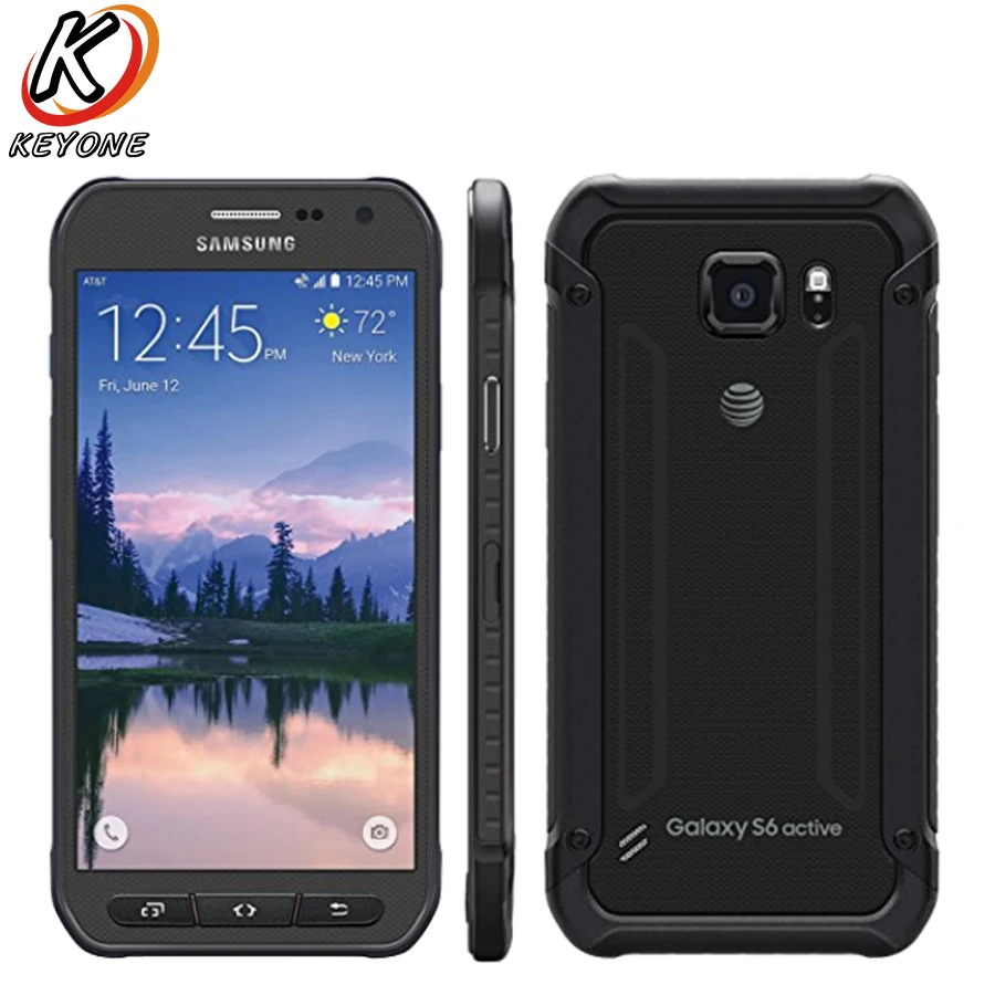 Оригинальный Новый мобильный телефон Samsung Galaxy S6 Active g890a 5 1 &quotOcta Core 3 ГБ оперативная
