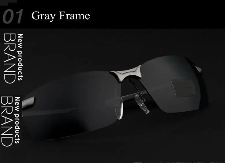 Мужские солнцезащитные очки с защитой от ультрафиолета 400 поляризованные для