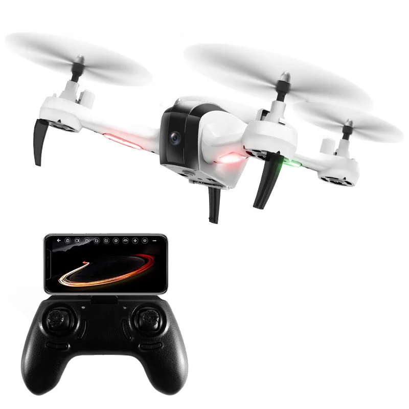 Радиоуправляемый Дрон четырехосевой летательный аппарат вертолет Wi Fi FPV с