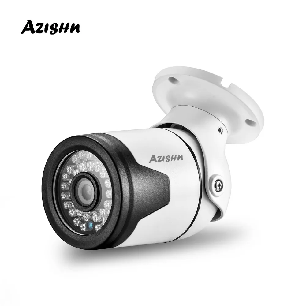 AZISHN H.265 3MP металлическая IP камера 2304x1296 36IR P2P обнаружения движения RTSP
