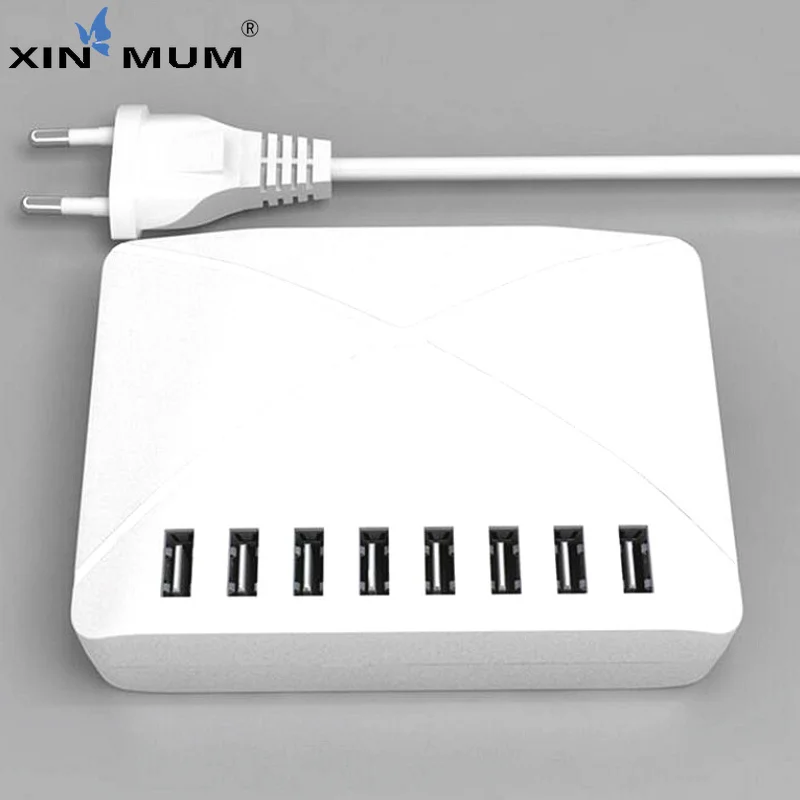 XIN MUM Универсальное зарядное устройство для путешествий Xiaomi Huawei iPhone Samsung EU US UK Plug USB