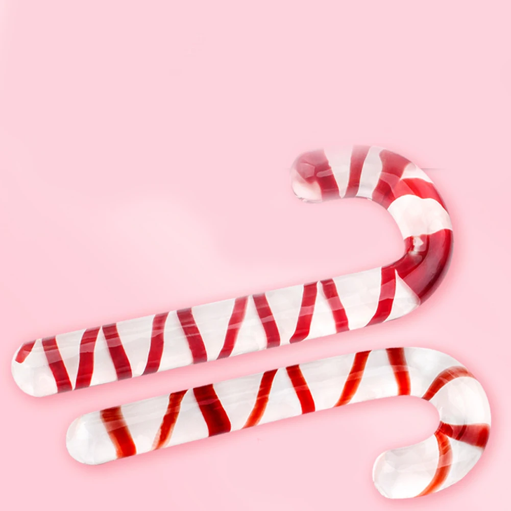 Анальная пробка в полоску со стеклянными вставками секс-игрушка для взрослых