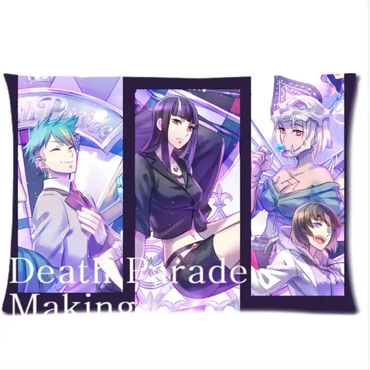 Магазин cirno's hot anime death parade Characters dequim &amp kurokami no onna подушка 2 боковые наволочки|hot