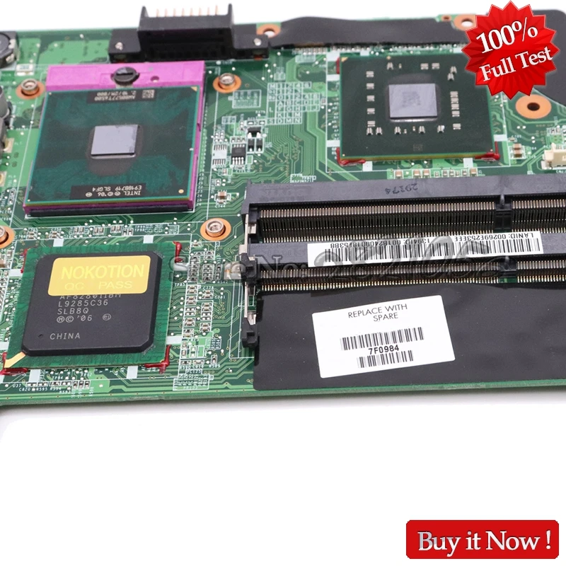 NOKOTION для hp HDX16 Материнская плата ноутбука PM45 DDR2 GT130M процессор 519220-001 496460-001 аккумулятор большой емкости DAUT6GMB8A0