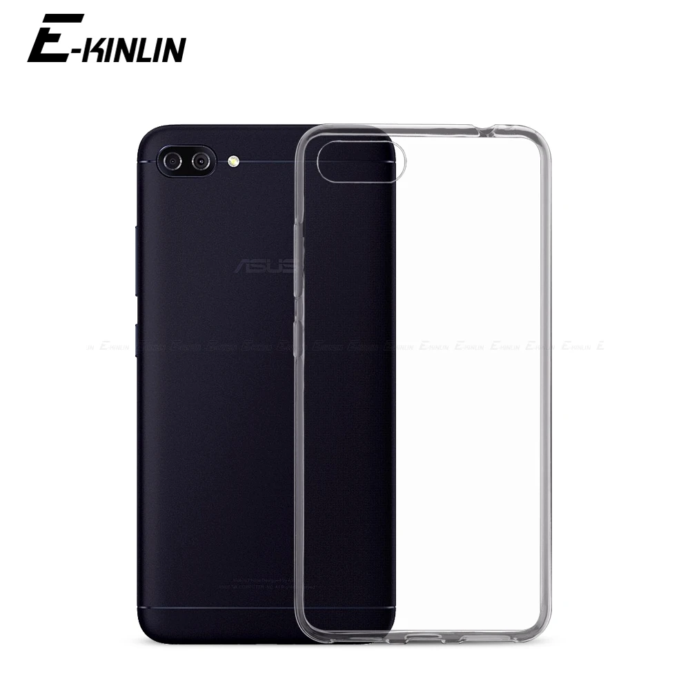 Ультратонкий Прозрачный мягкий защитный ТПУ чехол для Asus ZenFone 4 Max Plus Pro ZC554KL ZC520KL