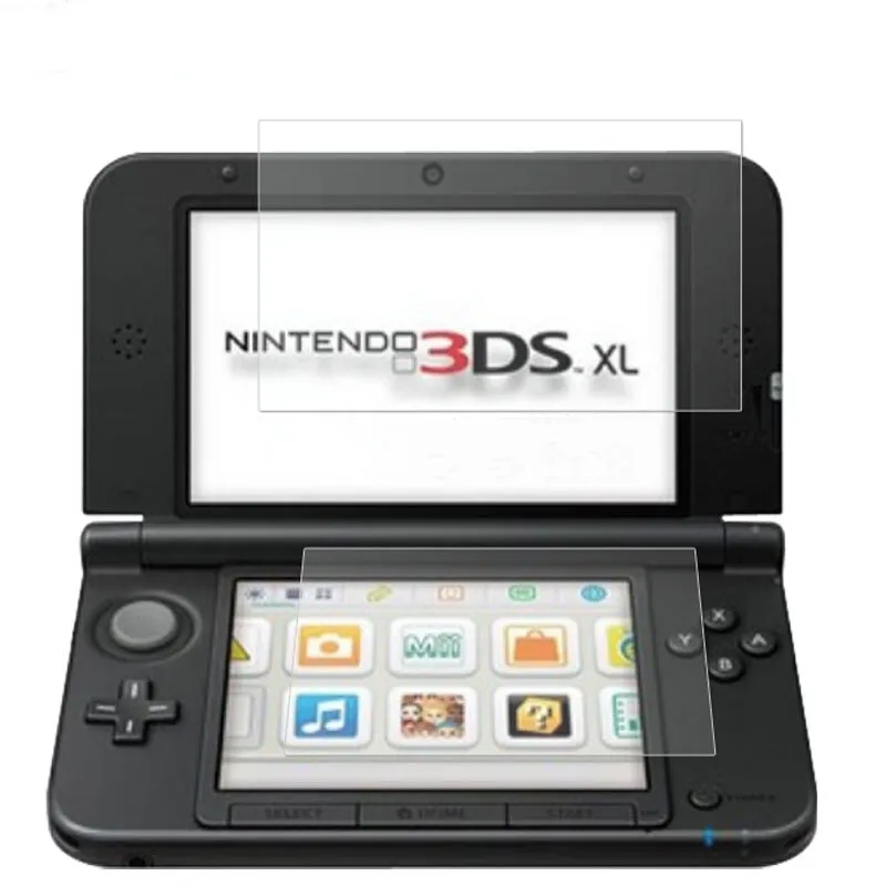 Закаленное стекло для Nintendo New 3DS XL LL 3DSXL 3dsll 3 DS верхняя и нижняя защита экрана