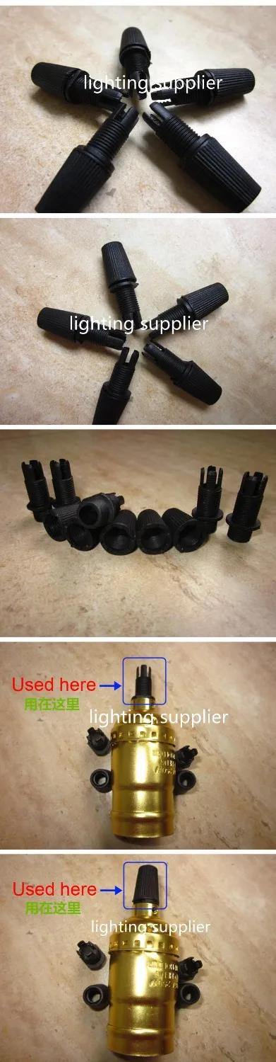 600 шт./упак. подвесной светильник проволочный замок кабель Пластиковые ваш заказ