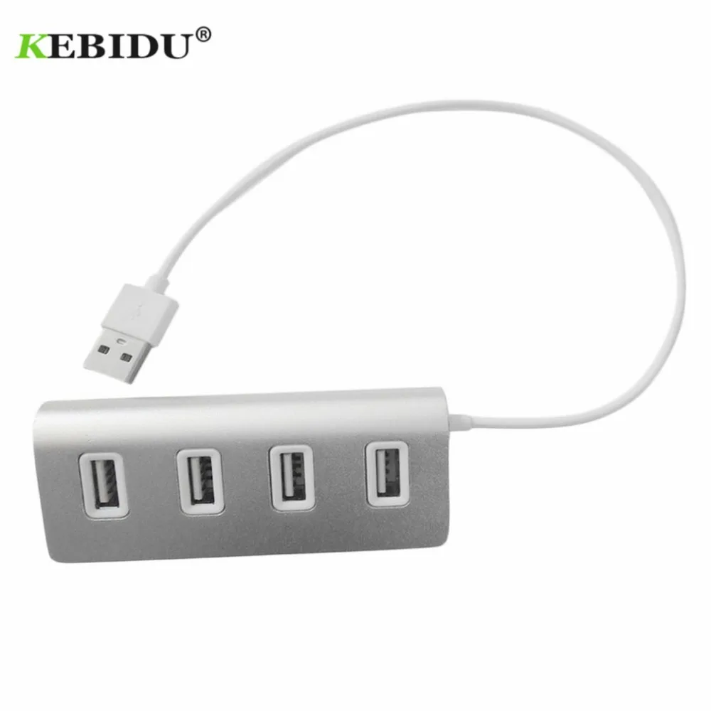 Портативный usb концентратор kebidu 4 порта высокоскоростной USB расширитель