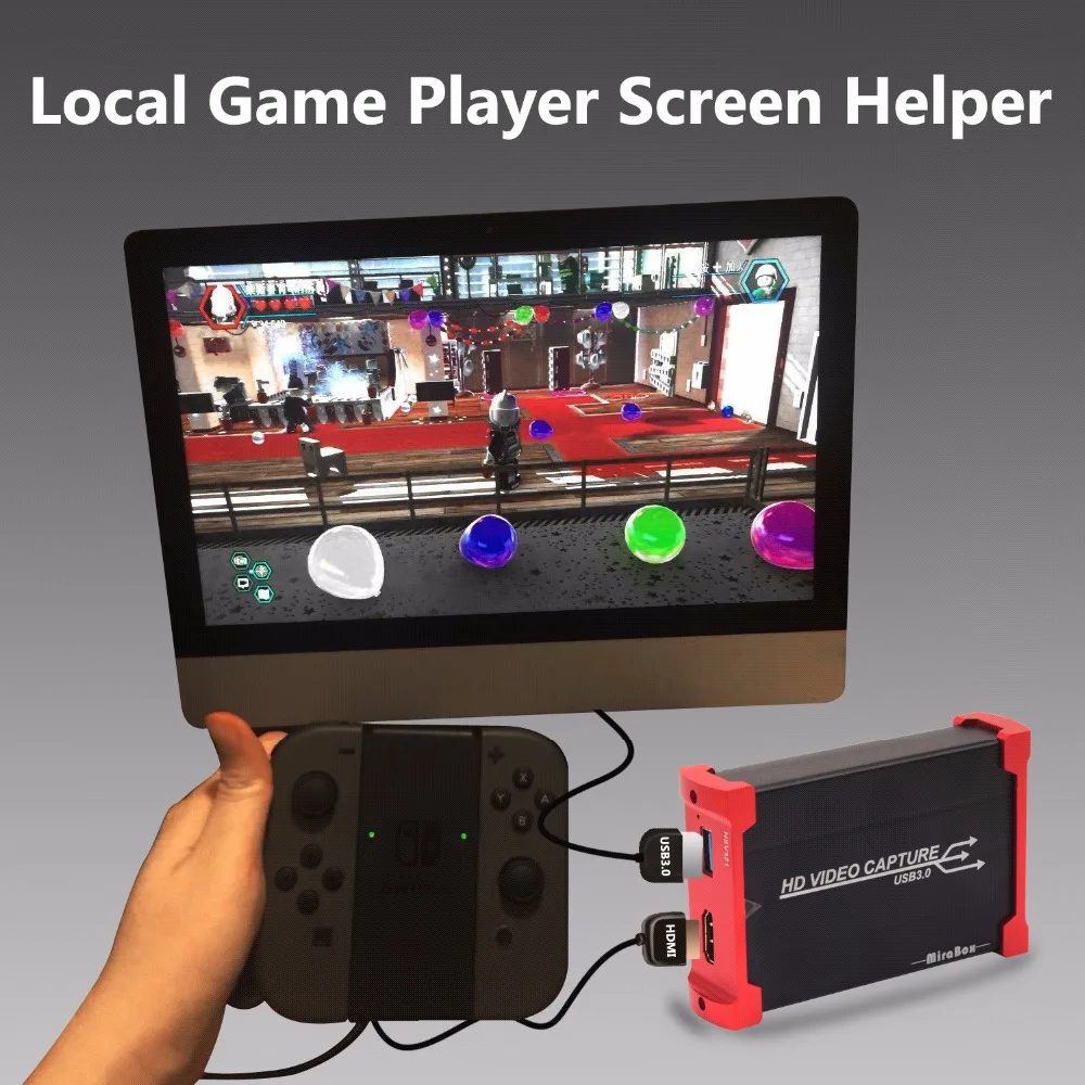 Устройство для захвата игр MiraBox USB 3 0 60 кадров/с устройство потоковой передачи