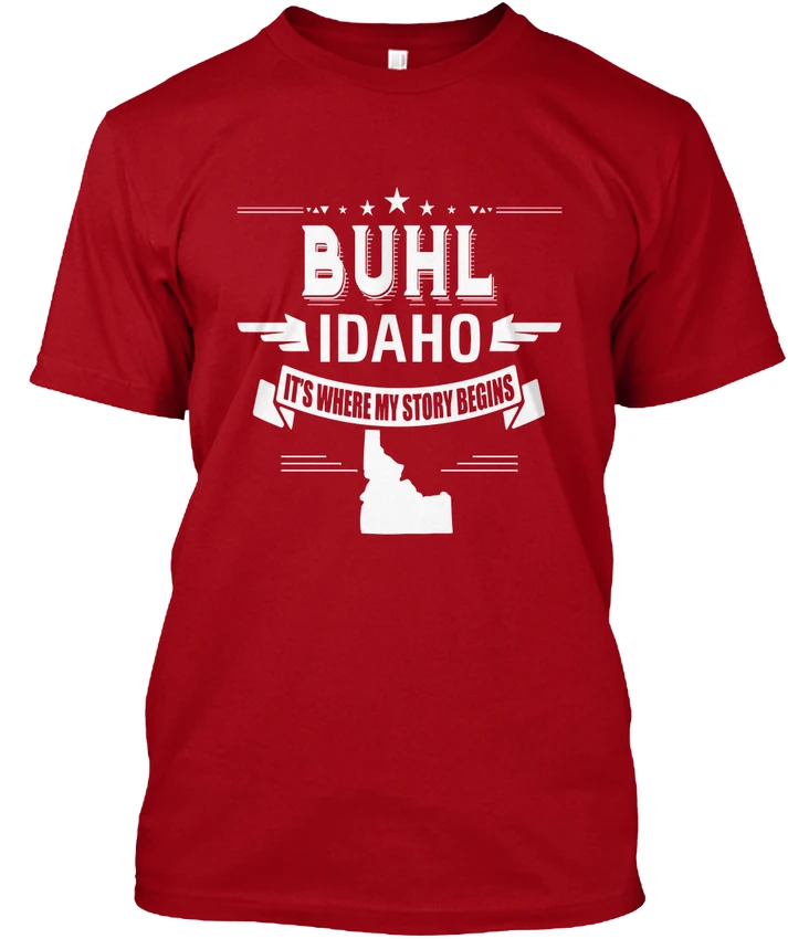 Buhl Idaho там где моя история начинается популярная футболка без тегов футболки с