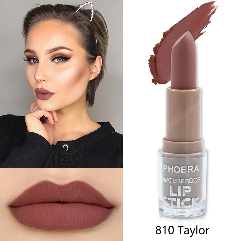 PHOERA Beauty для женщин розовые детские губы долговечная губная помада матовая