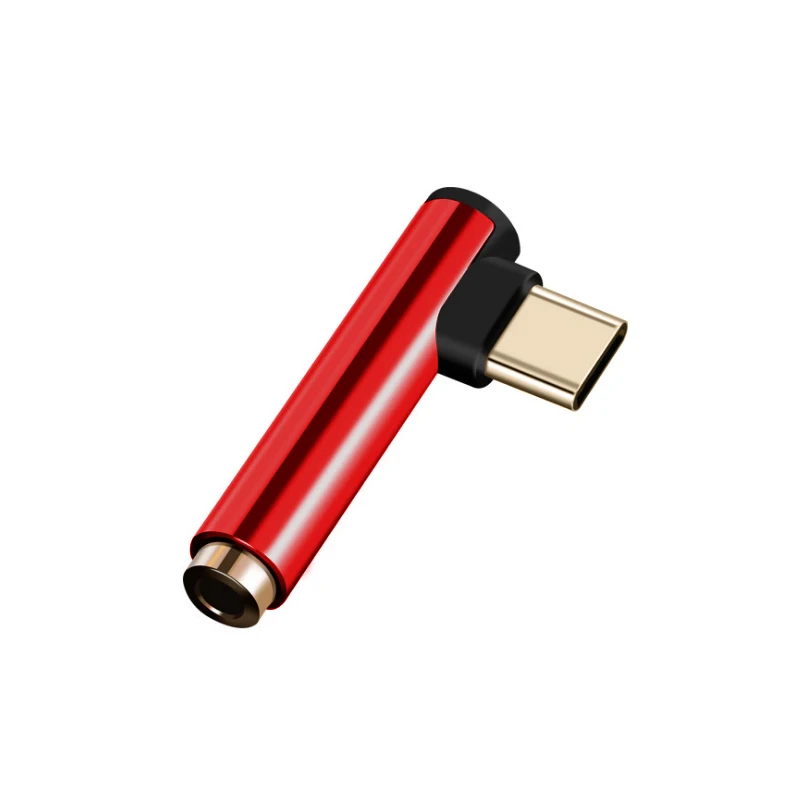 Rose Gold Тип usb с разъемами типа C и 3,5 мм разъем для наушников вспомогательный конвертер аудио адаптер для samsung Note 9 S9 S8 плюс для huawei P20 Pro Xiaomi Mi 8 6 a2 - Цвет: Rose Gold