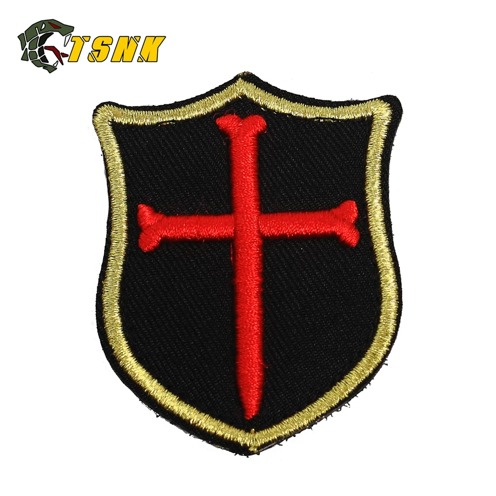 Военная нашивка TSNK армейский значок мини 3D с вышивкой Морская котика/DEVGRU Glod Crusader