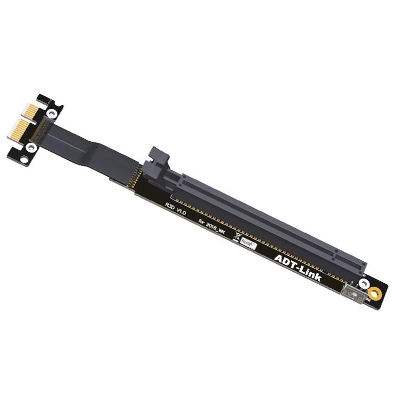 2018 новая карта расширения Gen3.0 PCIe 1x 16x адаптер PCI E x1 до x16 Графический подъемник GPU